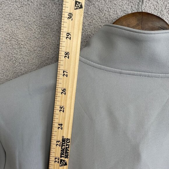 NEW 32 Degrees Heat Men's M Full Zip Windbreaker Jacket Gray Polyester Softshell - Picture 4 of 9